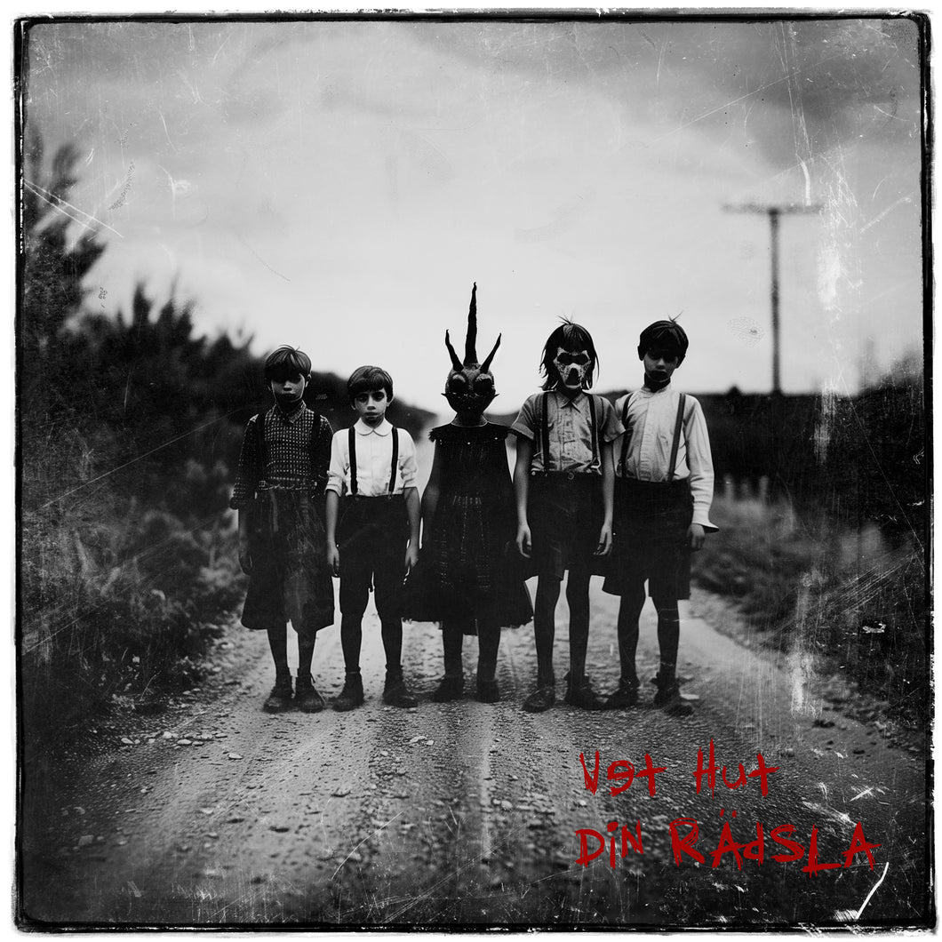 Vet hut - Din rädsla (12” vinyl) RÖD