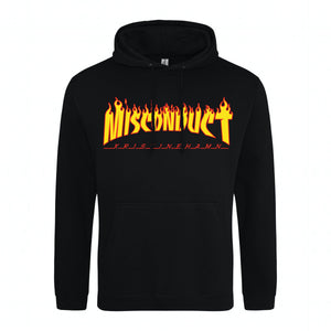 Misconduct - Flames SVART (hood)