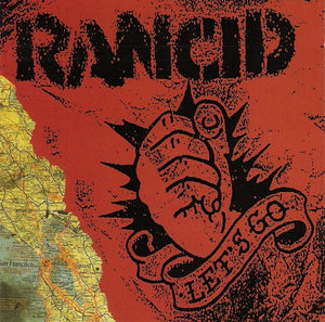 Rancid - Let's go (12" vinyl) SVARTVITMELERAD