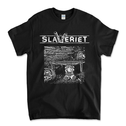 Slaveriet - Ett enda val. Svart tröja - vitt tryck (t-shirt)