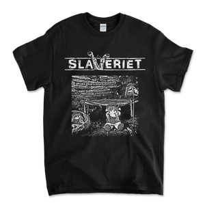 Slaveriet - Ett enda val. Svart tröja - vitt tryck (t-shirt)